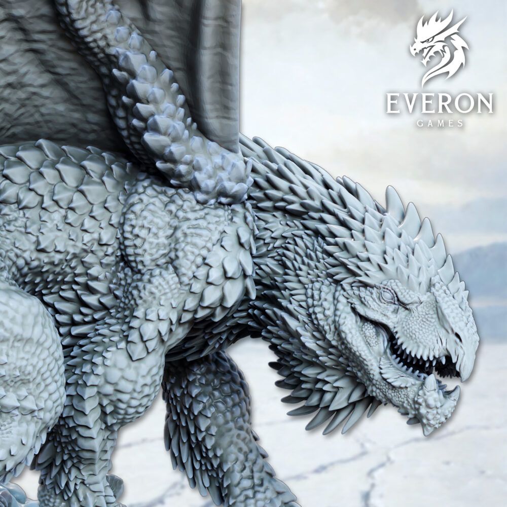 Adult White Dragon - Image 4