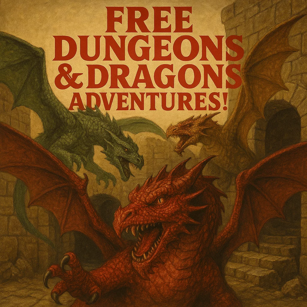 Top 9 Free DnD Adventures for Epic Gameplay – 2025 Update
DnD Adventures
Dungeons and dragons